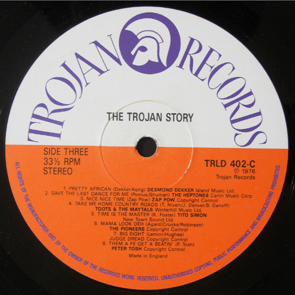 Various : The Trojan Story (2xLP, Comp, RE)