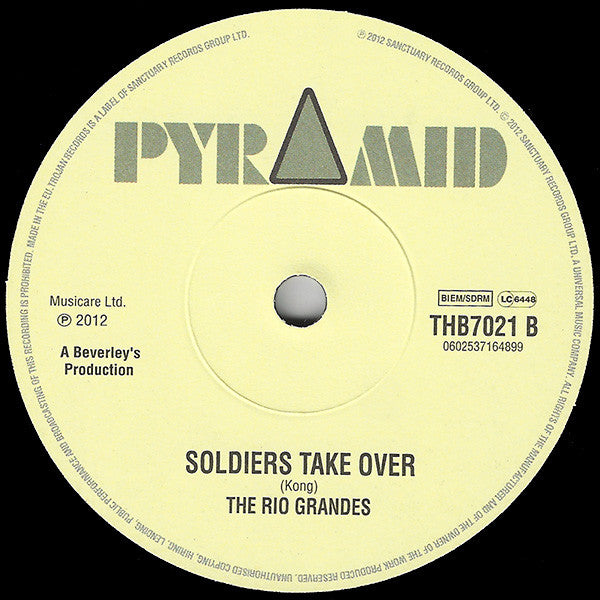 Winston & George / The Rio Grandes : Denham Town / Soldiers Take Over (7", Ltd)
