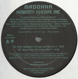 Madonna : Nobody Knows Me (12", Single, Promo)