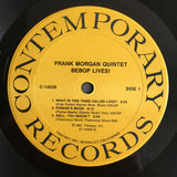 Frank Morgan Quintet : Bebop Lives! (LP)