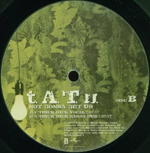 t.A.T.u. : Not Gonna Get Us (12", Promo)