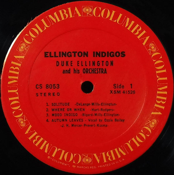 Duke Ellington And His Orchestra : Ellington Indigos (LP, Album, RE, Ter)