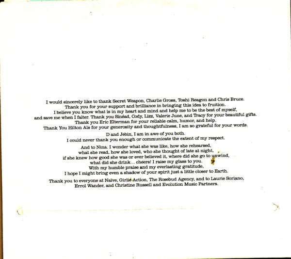 Meshell Ndegeocello* : Pour Une Âme Souveraine A Dedication To Nina Simone (CD, Album)