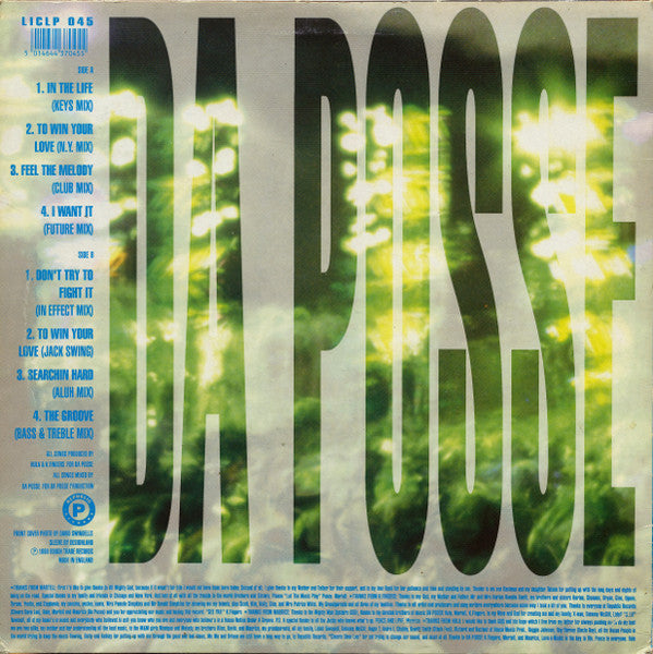 Da Posse : Is Large (LP, Album)