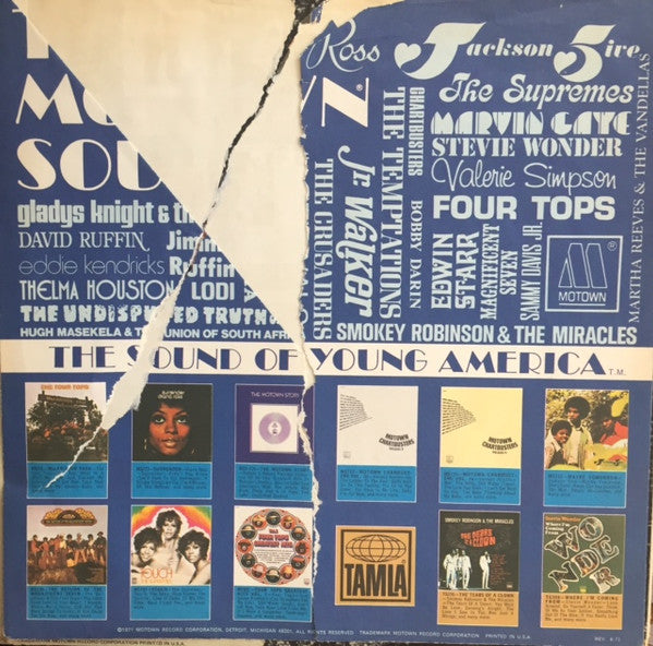 Stevie Wonder : Music Of My Mind (LP, Album, RE)