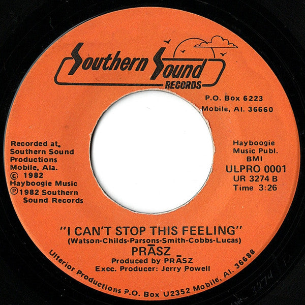 Prasz : Solid Love Affair (7")