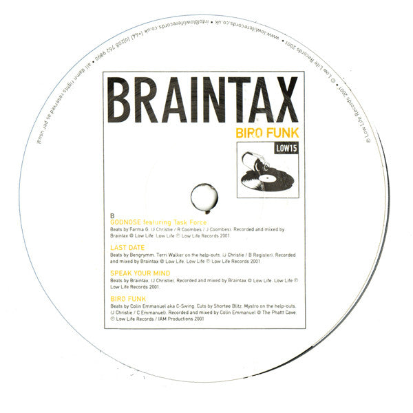Braintax : Biro Funk (2xLP, Album)