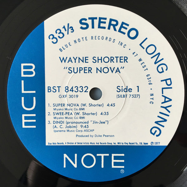 Wayne Shorter : Super Nova (LP, Album, Ltd, RE)