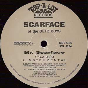 Scarface (3) : Mr. Scarface (12", Single)