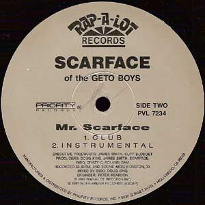 Scarface (3) : Mr. Scarface (12", Single)