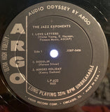 The Jazz Exponents : The Jazz Exponents (LP, Album, Mono)