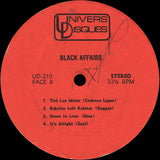 Black Affairs : Vacances Avec... (LP, Album)
