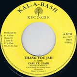 Carl St. Clair : Thank You Jah (7", Single)
