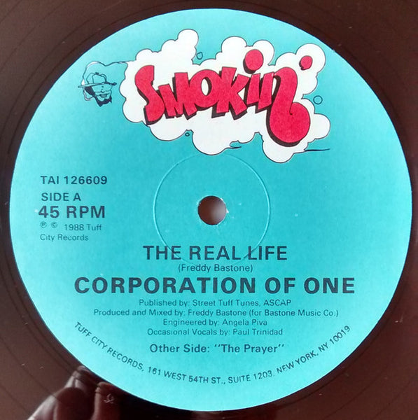 Corporation Of One : The Real Life (12")