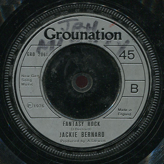 Jackie Bernard : Roots Music (7")