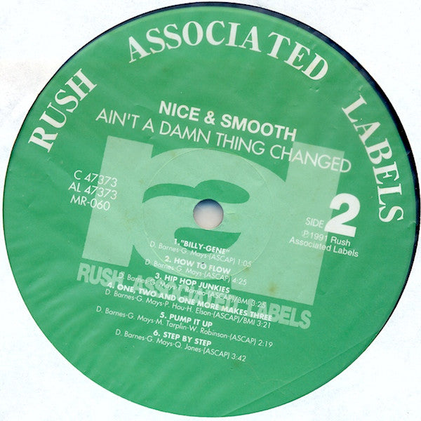 Nice & Smooth : Ain't A Damn Thing Changed (LP, Album)
