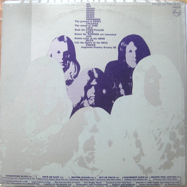 Blue Cheer : Vincebus Eruptum (LP, Album, RP, Mer)