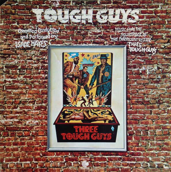 Isaac Hayes : Tough Guys (Music From The Soundtrack Of The Paramount Release 'Three Tough Guys') (LP, Album, RP, Mon)
