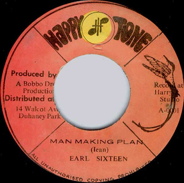 Earl Sixteen : Man Making Plan (7")