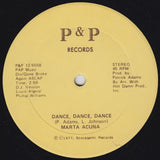 Marta Acuna : Dance, Dance, Dance (12")