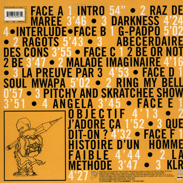 Saïan Supa Crew : KLR (3xLP, Album)