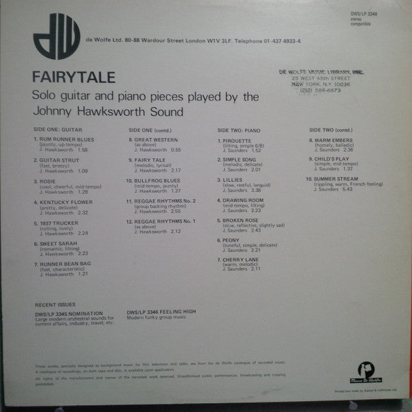 The Johnny Hawksworth Sound : Fairytale (LP)