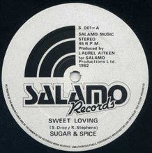 Sugar & Spice (7) / L.A. Band : Sweet Loving / Lovers Mood (12")