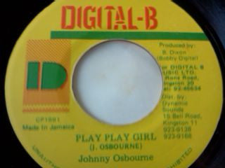 Johnny Osbourne : Play Play Girl (7")