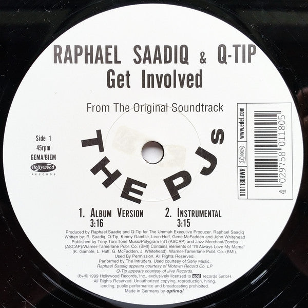 Raphael Saadiq & Q-Tip : Get Involved (12")