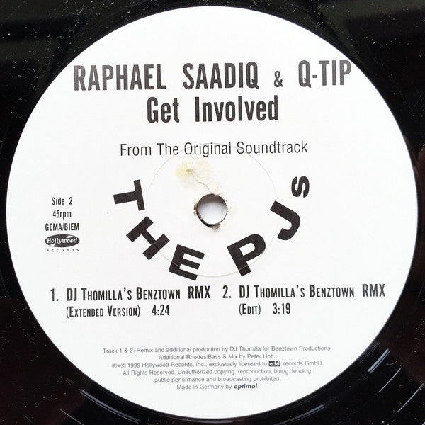 Raphael Saadiq & Q-Tip : Get Involved (12")