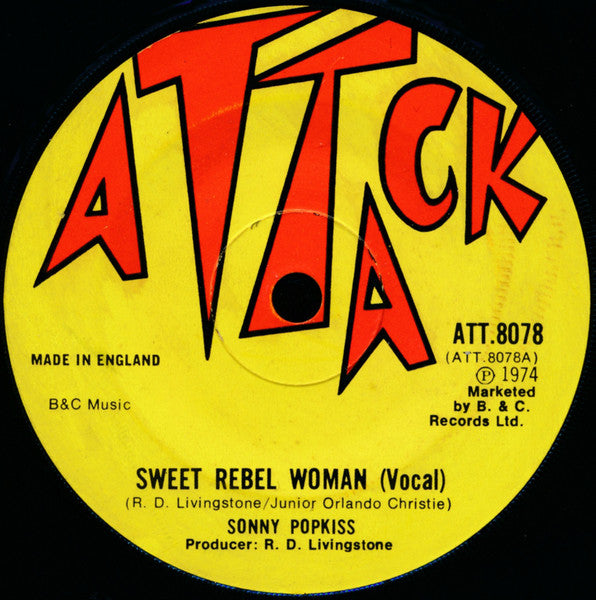 Sonny Popkiss : Sweet Rebel Woman (7")
