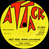 Sonny Popkiss : Sweet Rebel Woman (7")