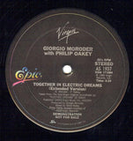 Giorgio Moroder With Philip Oakey : Together In Electric Dreams (12", Promo)