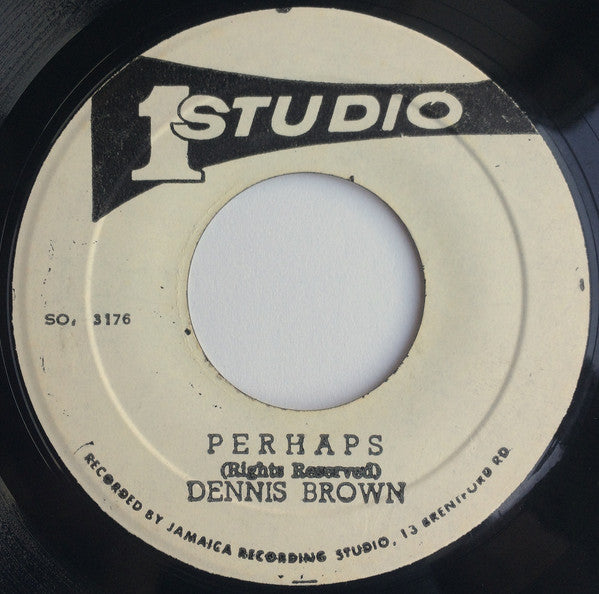 Dennis Brown : Perhaps (7")