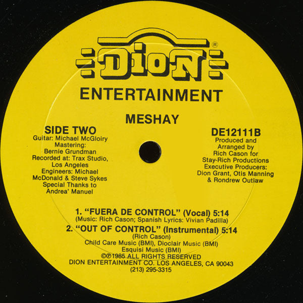 Meshay* : Out Of Control (12")