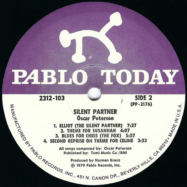 Oscar Peterson : The Silent Partner (LP, Album, Als)