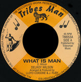 Delroy Wilson : What Is Man (7", RE)