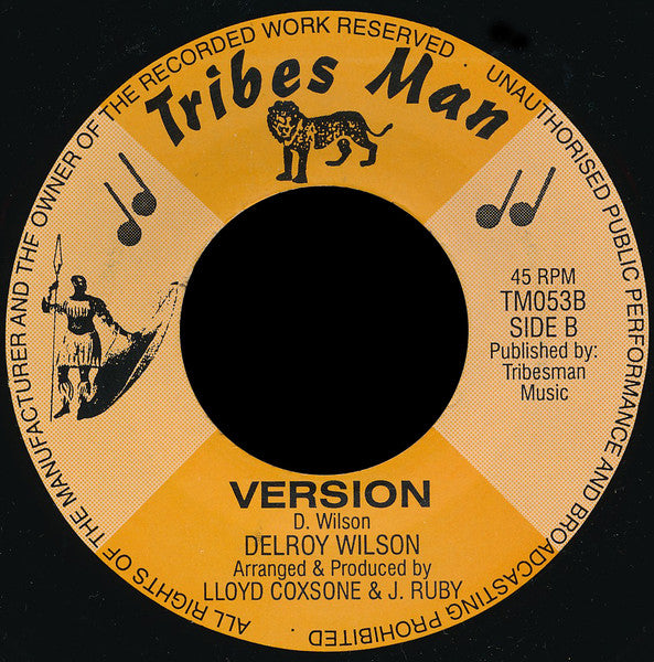 Delroy Wilson : What Is Man (7", RE)
