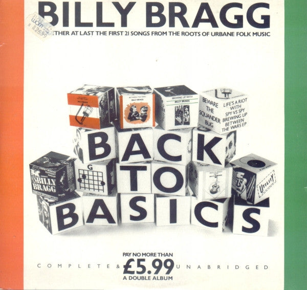 Billy Bragg : Back To Basics (2xLP, Comp)