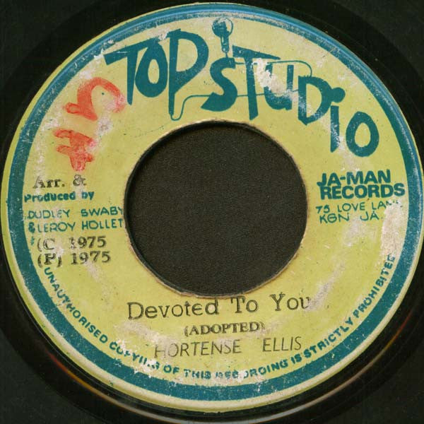 Hortense Ellis : Devoted To You (7")
