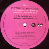 George Benson Featuring Joe Sample : The Ghetto / El Barrio (12")