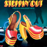 Various : Steppin' Out - Disco's Greatest Hits (2xLP, Comp, Mixed, Bes)