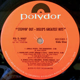 Various : Steppin' Out - Disco's Greatest Hits (2xLP, Comp, Mixed, Bes)