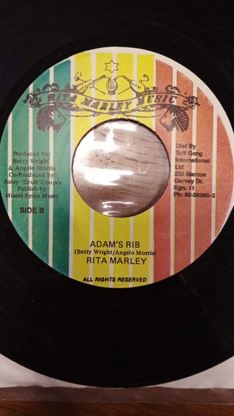 Rita Marley : Strength Of Adam's Rib (7", Single)