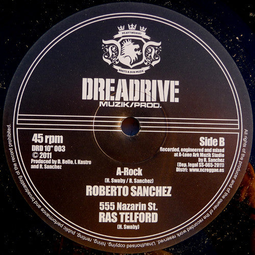 Roberto Sanchez : Fight Dem Down (10")