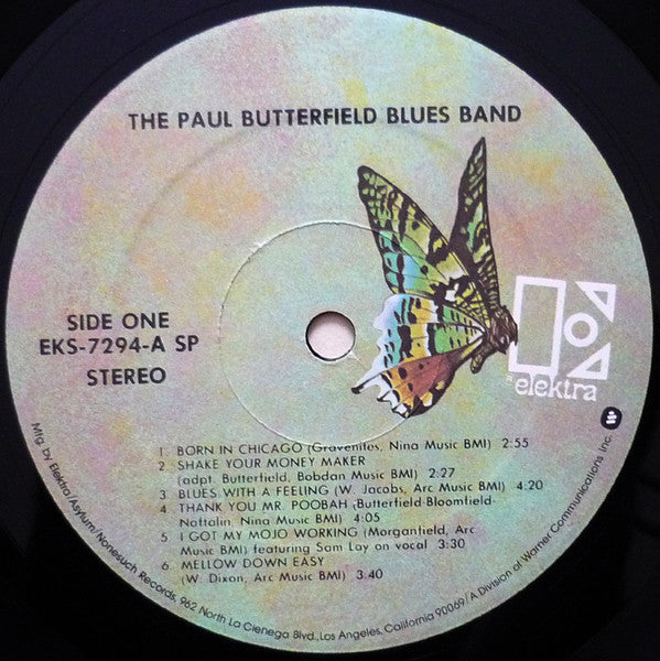 The Paul Butterfield Blues Band : The Paul Butterfield Blues Band (LP, Album, RE)