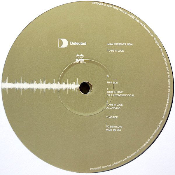 Masters At Work : To Be In Love (2x12")