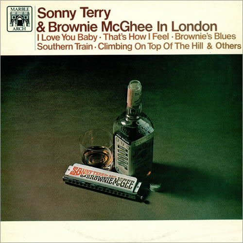 Sonny Terry & Brownie McGhee : Sonny Terry & Brownie McGhee In London (LP, Mono)