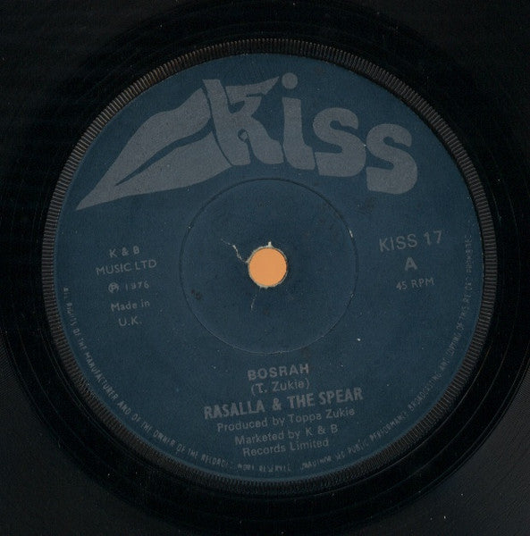 Prince Alla & The Spear (2) : Bosrah (7")