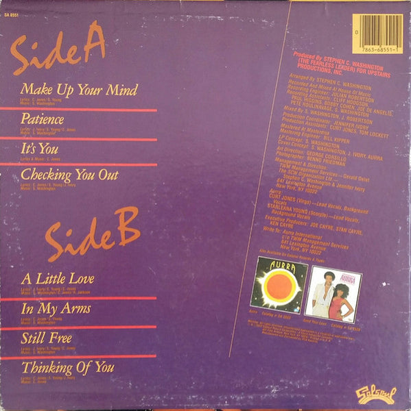 Aurra : A Little Love (LP, Album)
